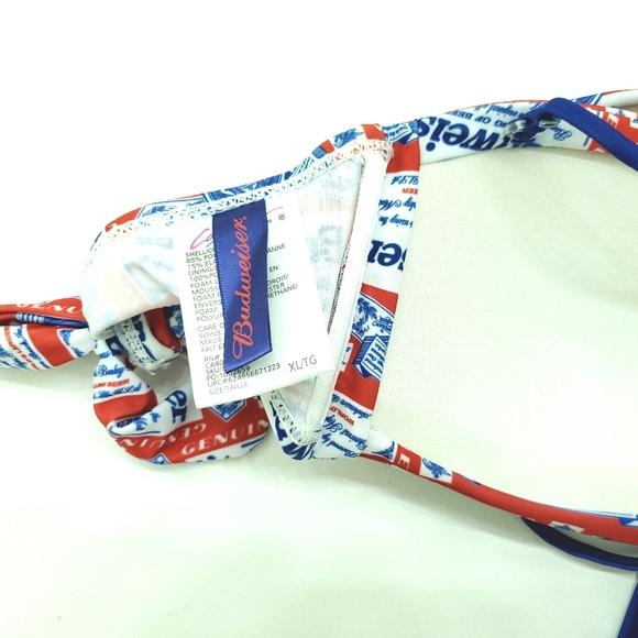 Budweiser Bikini Swimsuit Extra Large - Picture 3 of 6